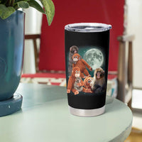 Baby Monkey Punch Tumbler Cup Three Punch Moon Orange Toy