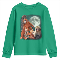 Baby Monkey Punch Youth Sweatshirt Three Punch Moon Orange Toy