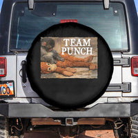 Team Punch Baby Monkey Plush Hugging Meme Spare Tire Cover