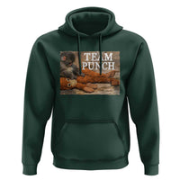 Team Punch Baby Monkey Plush Hugging Meme Hoodie