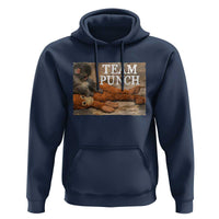 Team Punch Baby Monkey Plush Hugging Meme Hoodie