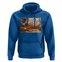 Team Punch Baby Monkey Plush Hugging Meme Hoodie