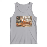 Team Punch Baby Monkey Plush Hugging Meme Tank Top