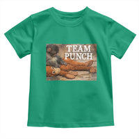 Team Punch Baby Monkey Plush Hugging Meme Toddler T Shirt
