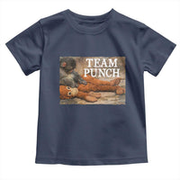 Team Punch Baby Monkey Plush Hugging Meme Toddler T Shirt