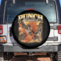 Punch The Monkey Spare Tire Cover Baby Monkey Punch Plush Hugging 90s Bootleg