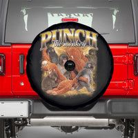 Punch The Monkey Spare Tire Cover Baby Monkey Punch Plush Hugging 90s Bootleg