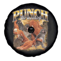 Punch The Monkey Spare Tire Cover Baby Monkey Punch Plush Hugging 90s Bootleg