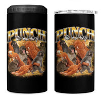 Punch The Monkey 4 in 1 Can Cooler Tumbler Baby Monkey Punch Plush Hugging 90s Bootleg