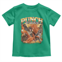 Punch The Monkey Toddler T Shirt Baby Monkey Punch Plush Hugging 90s Bootleg
