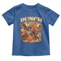 Punch The Monkey Toddler T Shirt Baby Monkey Punch Plush Hugging 90s Bootleg