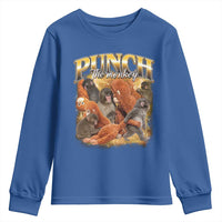 Punch The Monkey Youth Sweatshirt Baby Monkey Punch Plush Hugging 90s Bootleg