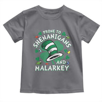 Funny Prone To Shenanigans And Malarkey Toddler T Shirt St Patricks Day Reading Hat