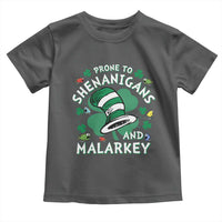Funny Prone To Shenanigans And Malarkey Toddler T Shirt St Patricks Day Reading Hat