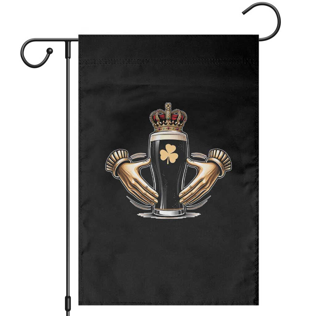 Irish Stout Claddagh Ring Beer Galway Ireland Souvenir Garden Flag