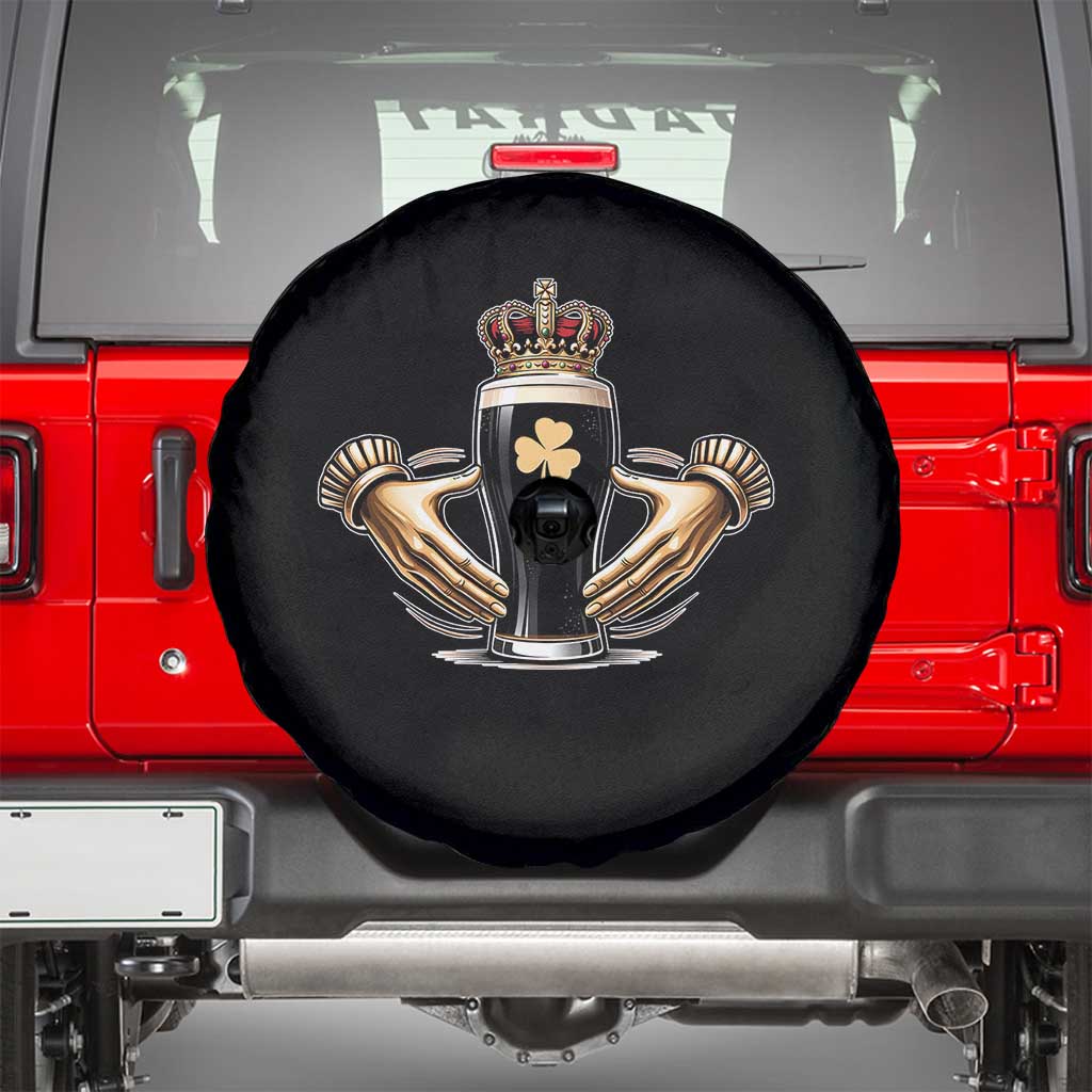 Irish Stout Claddagh Ring Beer Galway Ireland Souvenir Spare Tire Cover