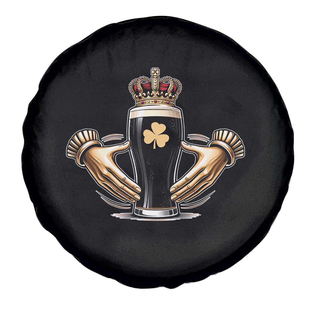 Irish Stout Claddagh Ring Beer Galway Ireland Souvenir Spare Tire Cover