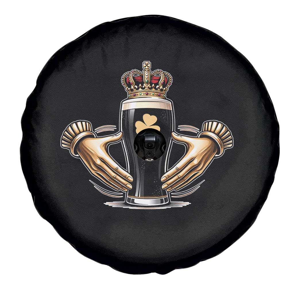 Irish Stout Claddagh Ring Beer Galway Ireland Souvenir Spare Tire Cover