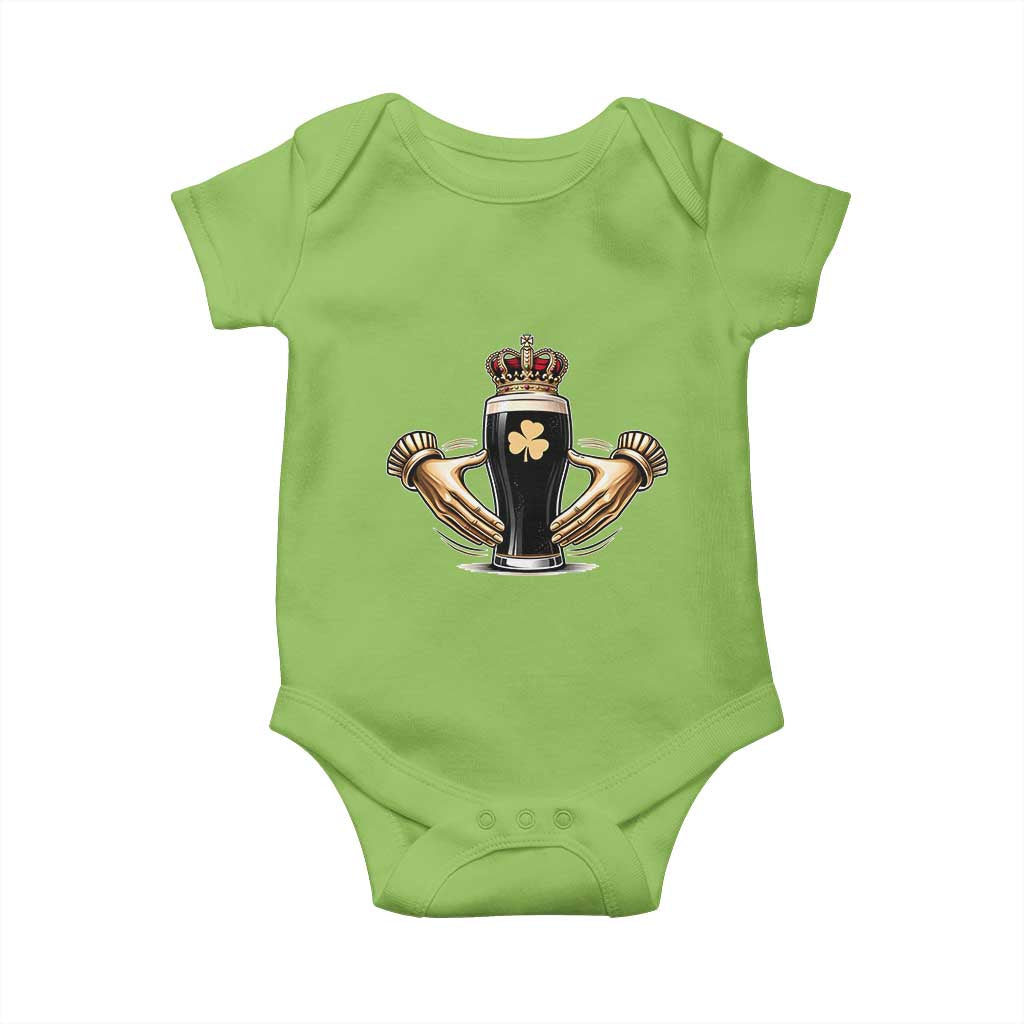 Irish Stout Claddagh Ring Beer Galway Ireland Souvenir Baby Onesie