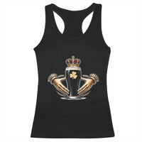 Irish Stout Claddagh Ring Beer Galway Ireland Souvenir Racerback Tank Top