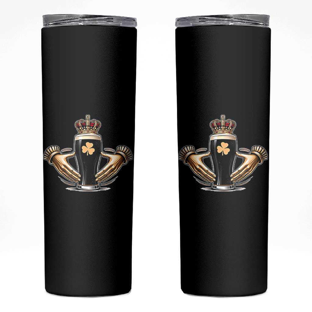 Irish Stout Claddagh Ring Beer Galway Ireland Souvenir Skinny Tumbler