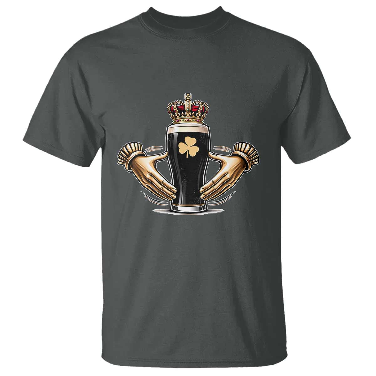 Irish Stout Claddagh Ring Beer Galway Ireland Souvenir T Shirt