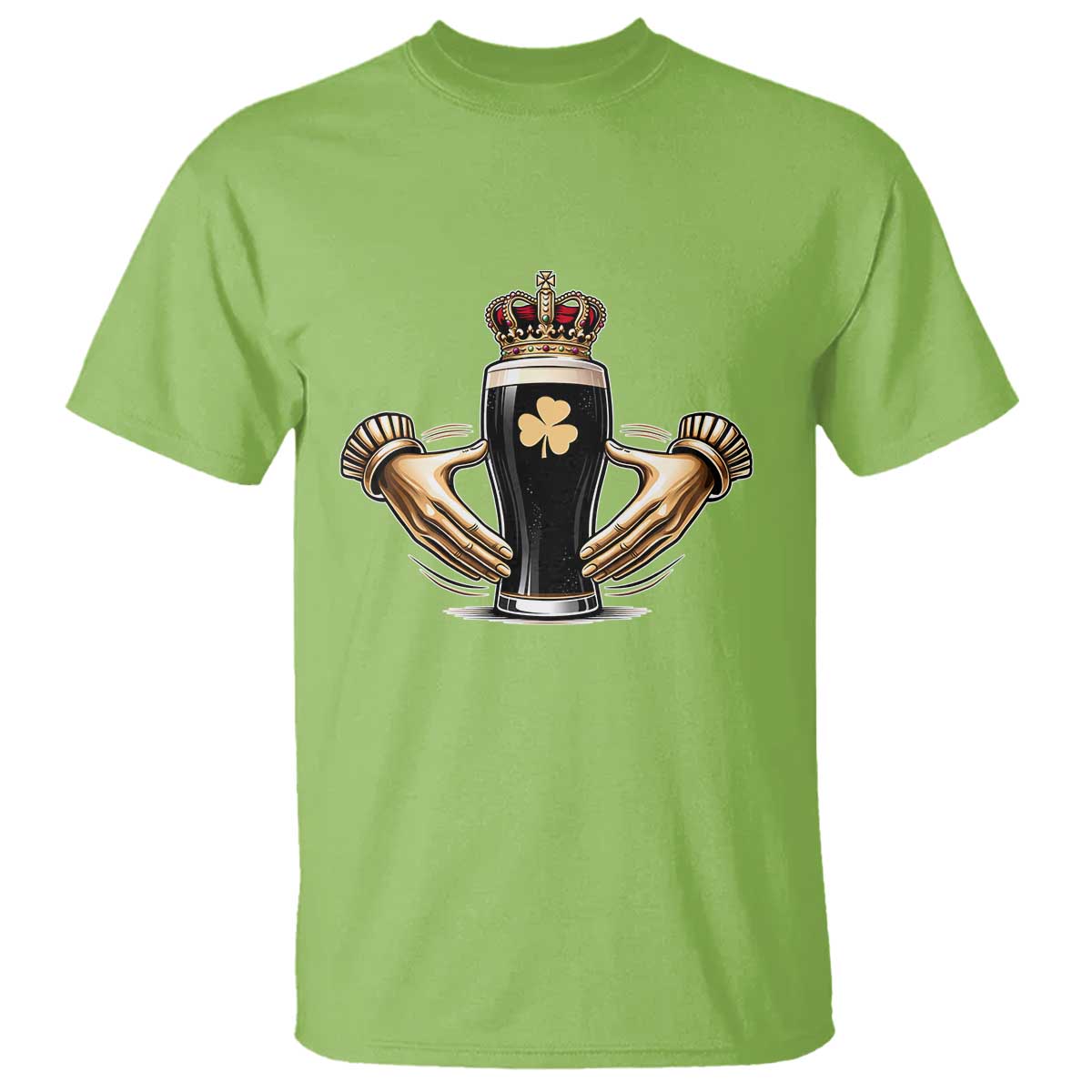 Irish Stout Claddagh Ring Beer Galway Ireland Souvenir T Shirt