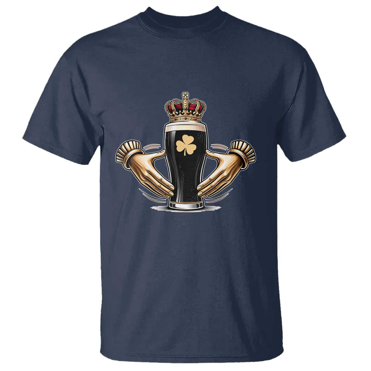 Irish Stout Claddagh Ring Beer Galway Ireland Souvenir T Shirt