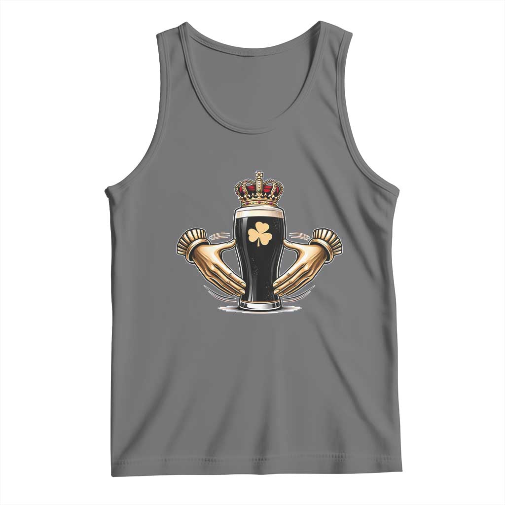 Irish Stout Claddagh Ring Beer Galway Ireland Souvenir Tank Top