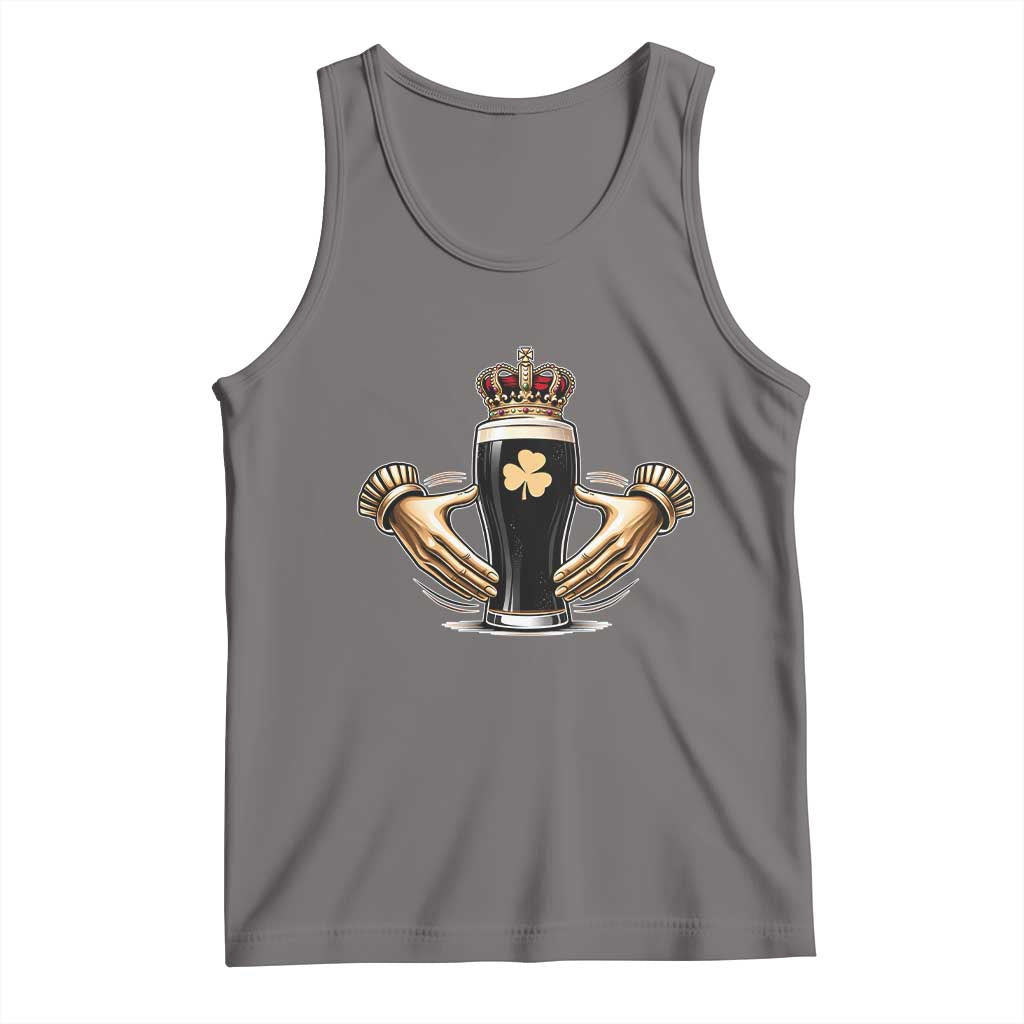 Irish Stout Claddagh Ring Beer Galway Ireland Souvenir Tank Top