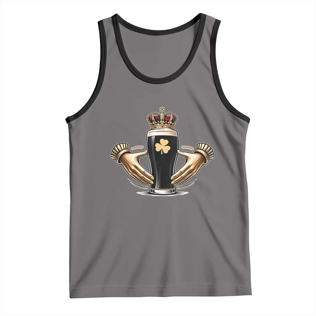 Irish Stout Claddagh Ring Beer Galway Ireland Souvenir Tank Top