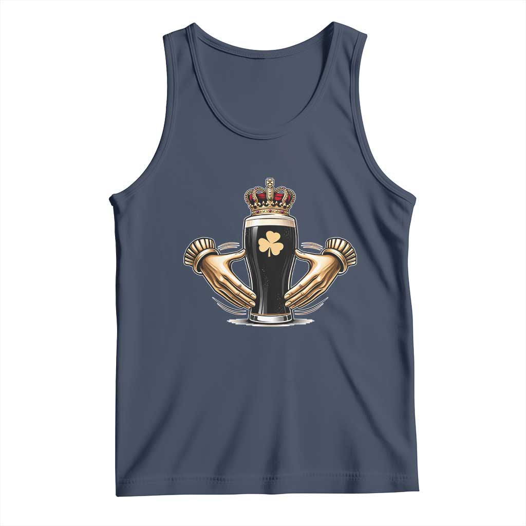 Irish Stout Claddagh Ring Beer Galway Ireland Souvenir Tank Top