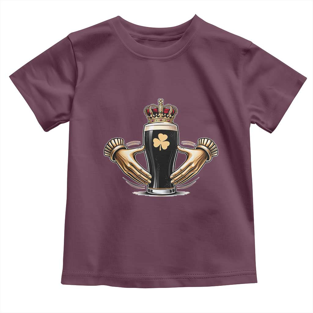 Irish Stout Claddagh Ring Beer Galway Ireland Souvenir Toddler T Shirt