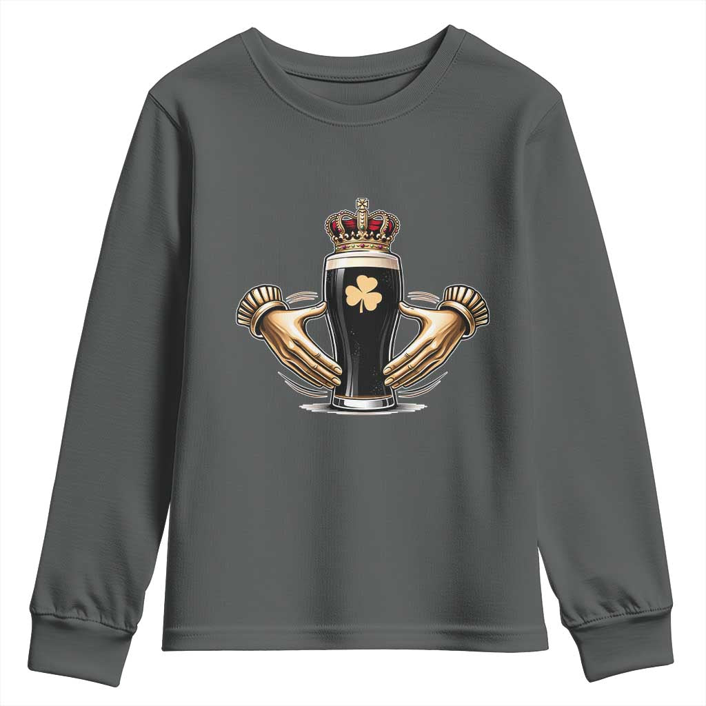Irish Stout Claddagh Ring Beer Galway Ireland Souvenir Youth Sweatshirt
