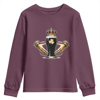 Irish Stout Claddagh Ring Beer Galway Ireland Souvenir Youth Sweatshirt