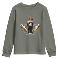 Irish Stout Claddagh Ring Beer Galway Ireland Souvenir Youth Sweatshirt