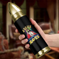Funny Jesus DJ Raves Techno EDM Party Bullet Tumbler