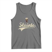 Funny Slainte Cheers Stout Beer Irish Shamrock St Patrick's Day Tank Top