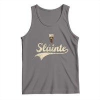 Funny Slainte Cheers Stout Beer Irish Shamrock St Patrick's Day Tank Top