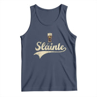 Funny Slainte Cheers Stout Beer Irish Shamrock St Patrick's Day Tank Top