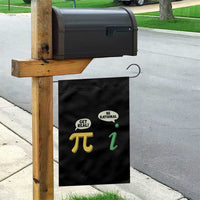 Get Real Be Rational Pi Math Teacher Geek Sarcastic Garden Flag
