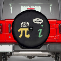 Get Real Be Rational Pi Math Teacher Geek Sarcastic Spare Tire Cover