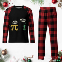 Get Real Be Rational Pi Math Teacher Geek Sarcastic Plaid Pajama Set