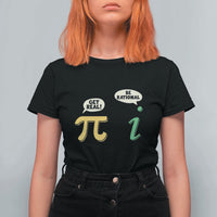 Get Real Be Rational Pi Math Teacher Geek Sarcastic T Shirt For Women