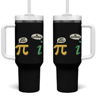 Get Real Be Rational Pi Math Teacher Geek Sarcastic Tumbler With Handle