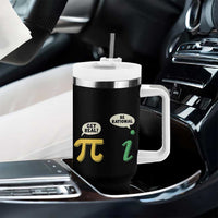 Get Real Be Rational Pi Math Teacher Geek Sarcastic Tumbler With Handle