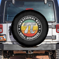 Funny Irrational But Well Rounded Pi Day Spare Tire Cover