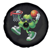 Funny 67 Meme Six Seven Basketball Shamrock St Patricks Day Spare Tire Cover