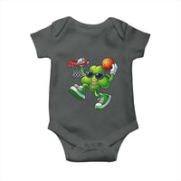 Funny 67 Meme Six Seven Basketball Shamrock St Patricks Day Baby Onesie