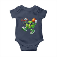 Funny 67 Meme Six Seven Basketball Shamrock St Patricks Day Baby Onesie